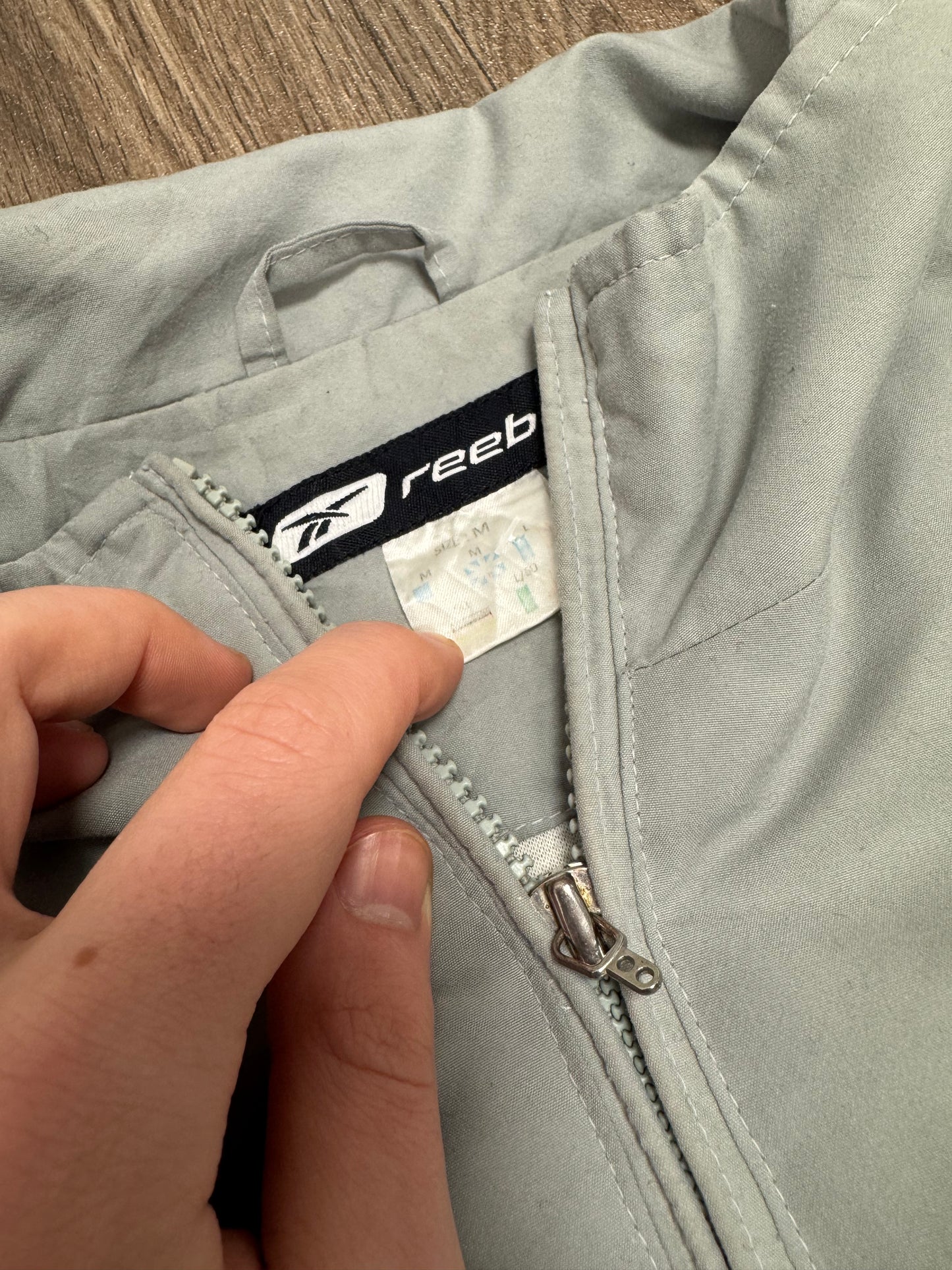 Mint Green Reebok Jacket