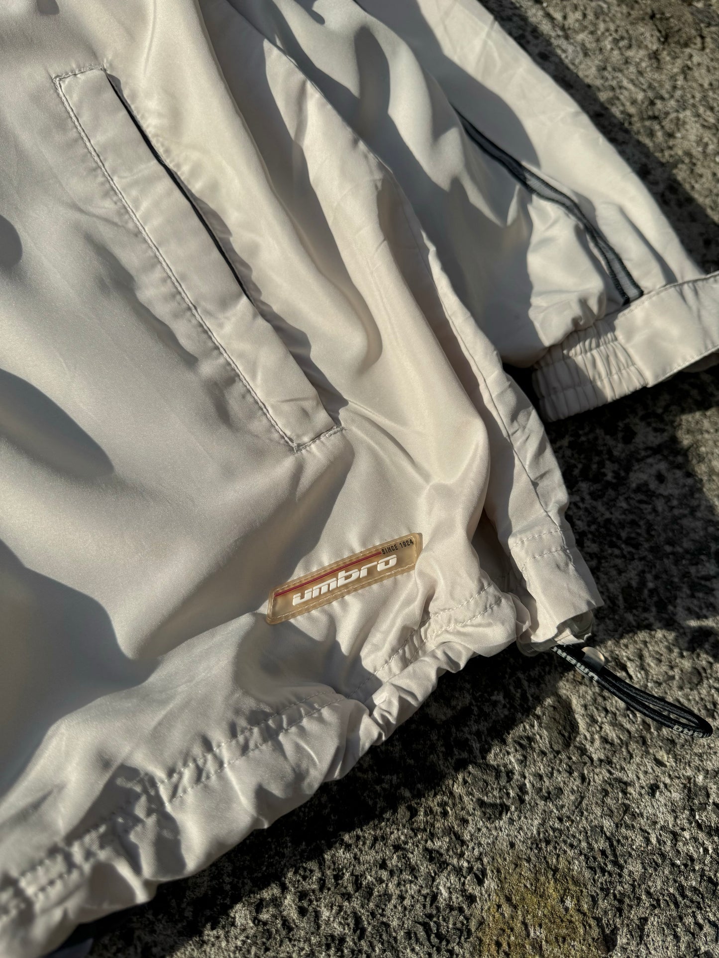 Vintage Umbro Cream Track Jacket