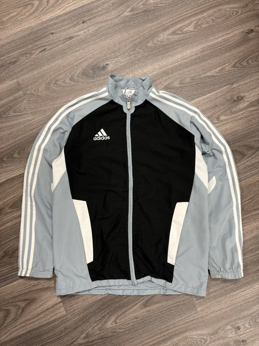 Vintage Adidas Grey Zip Track Jacket