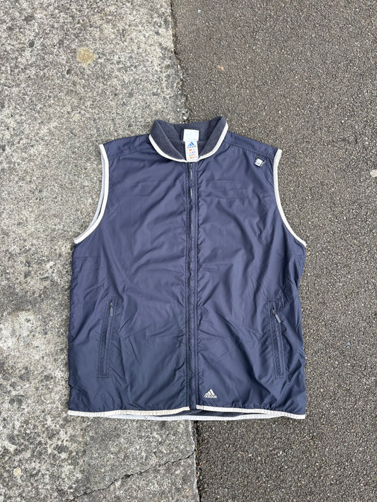 Y2K Adidas Fleece Gillet