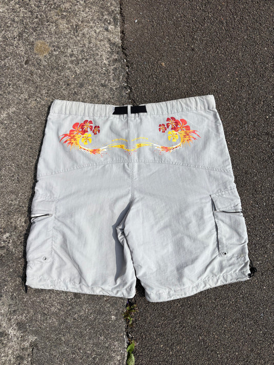 Vintage Nautica Floral Surf Shorts