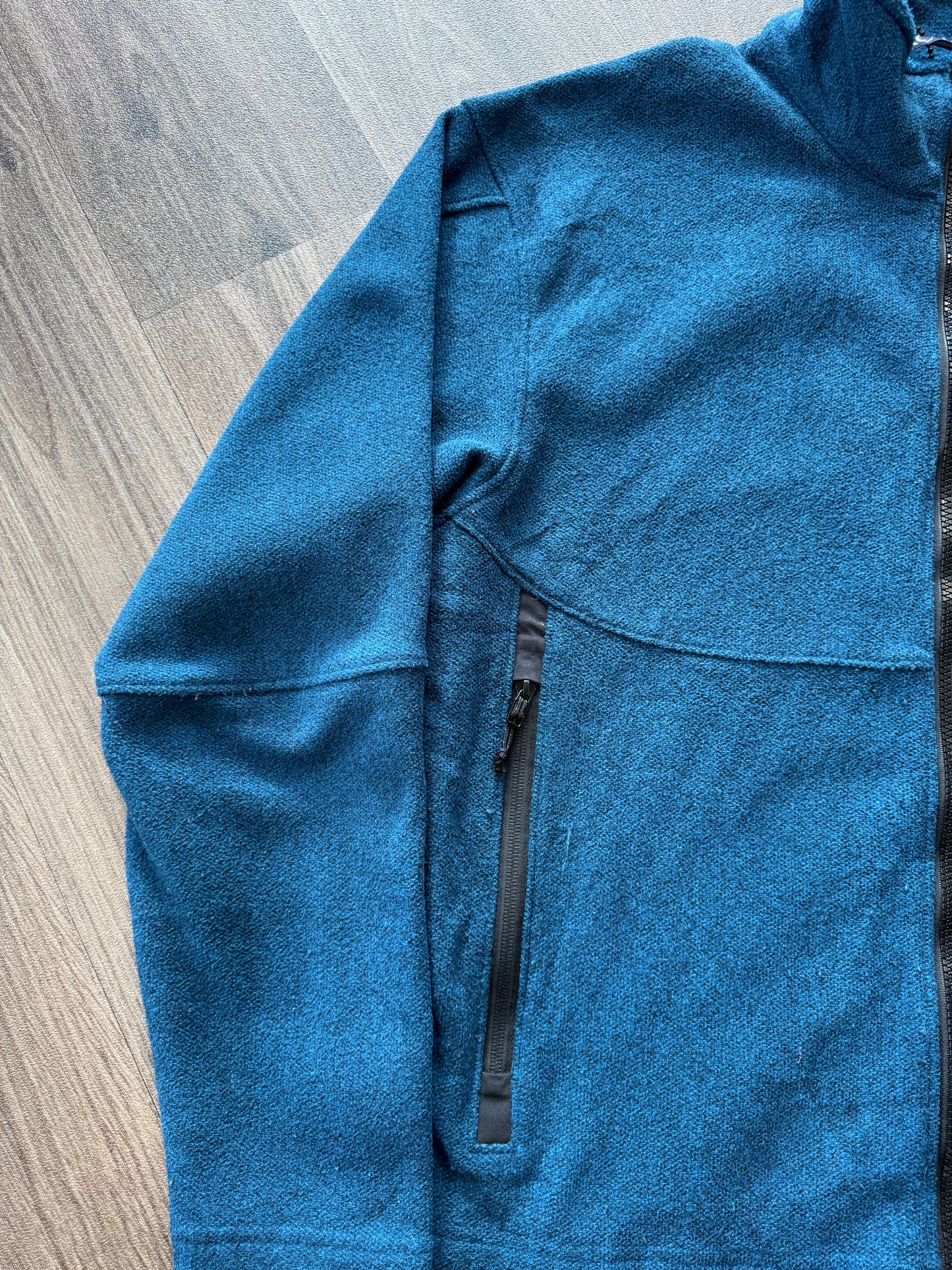 Arcteryx Teal Blue Zip Fleece