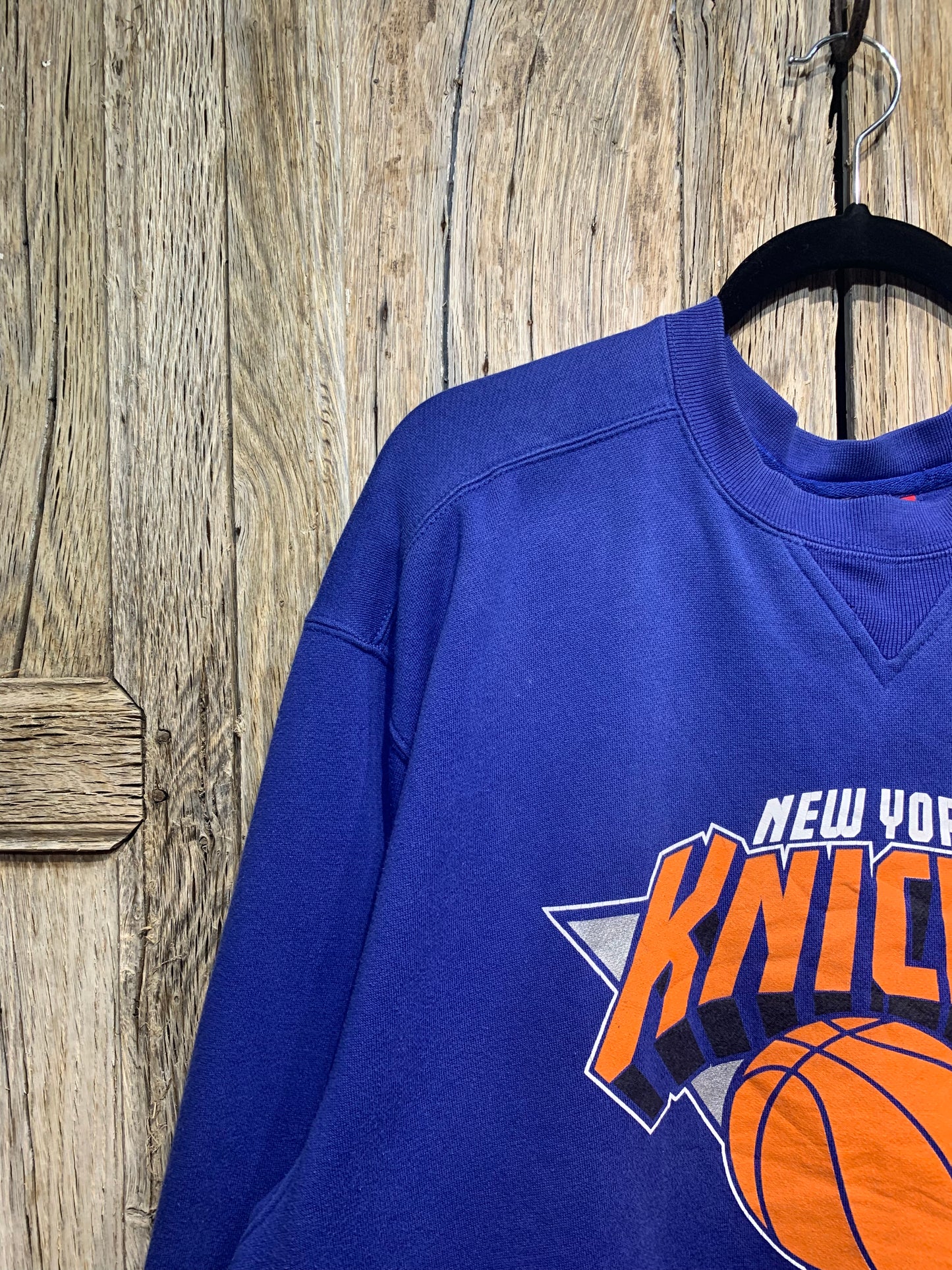 Vintage Blue Reebok NY Knicks Sweatshirt
