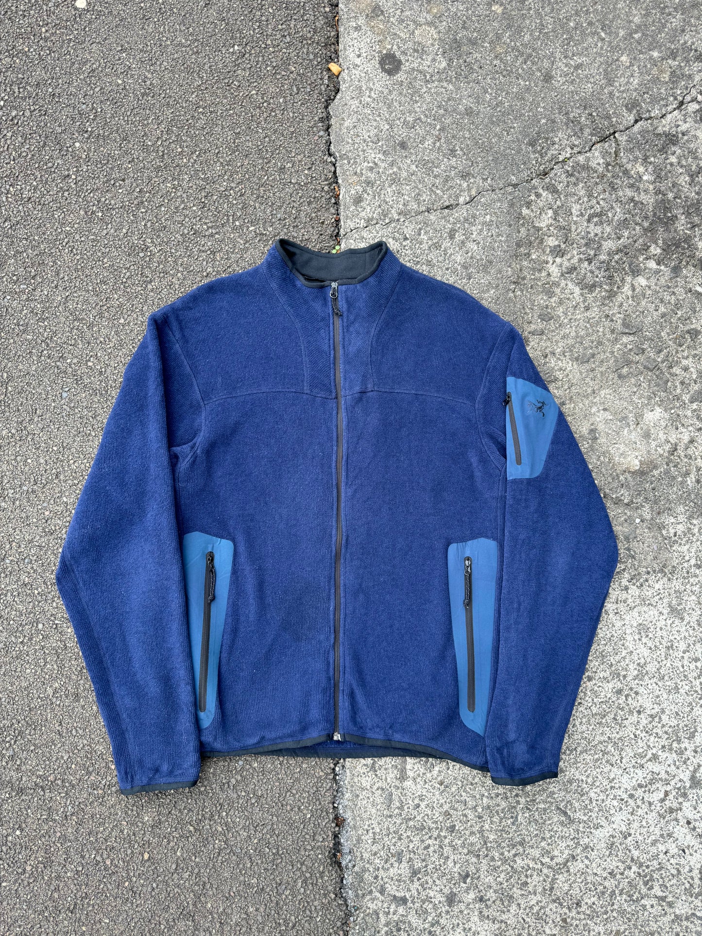 Arcteryx Blue Zip Fleece