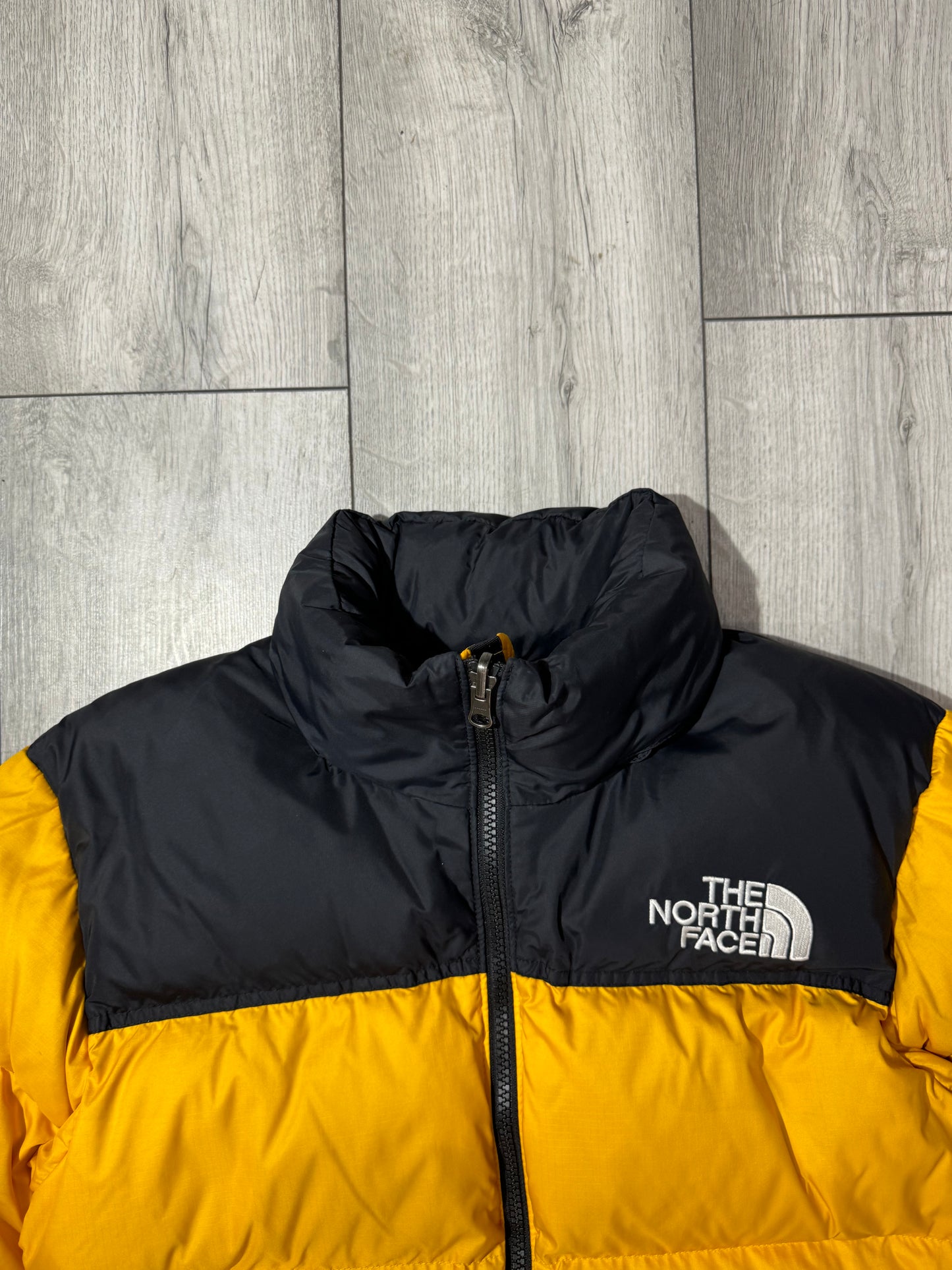North Face Yellow 1996 Retro Nuptse Puffer Jacket