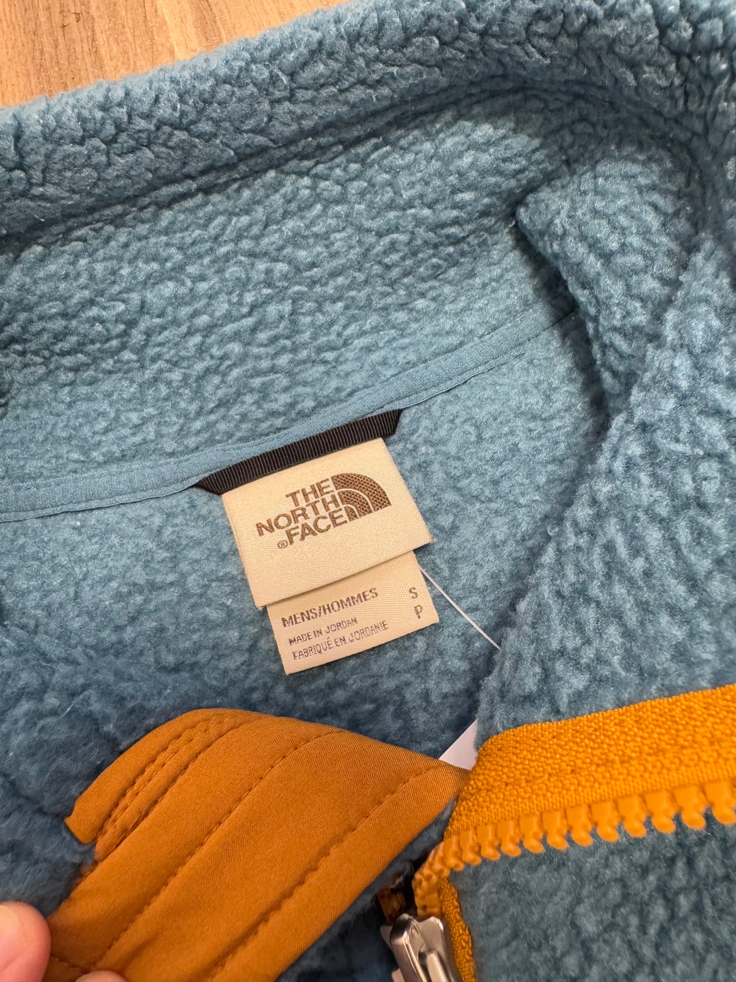 The North Face Blue And Orange Fleece