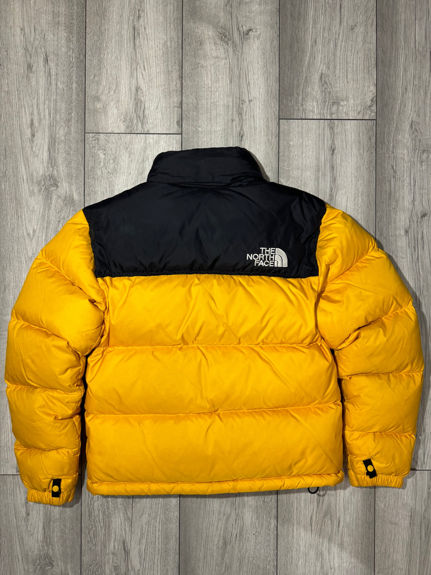 North Face Yellow 1996 Retro Nuptse Puffer Jacket