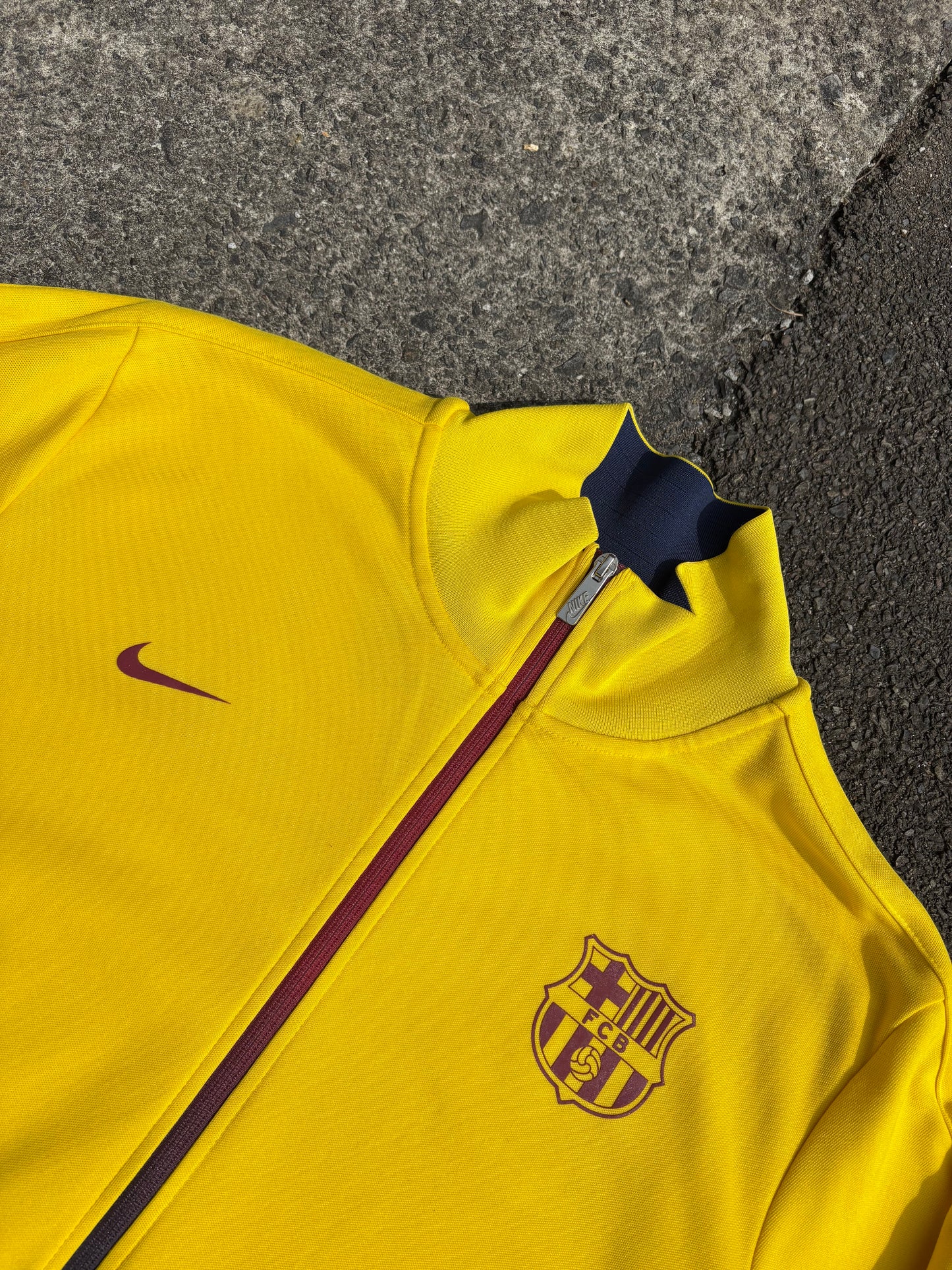 Nike Barcelona F.C Yellow Track Jacket