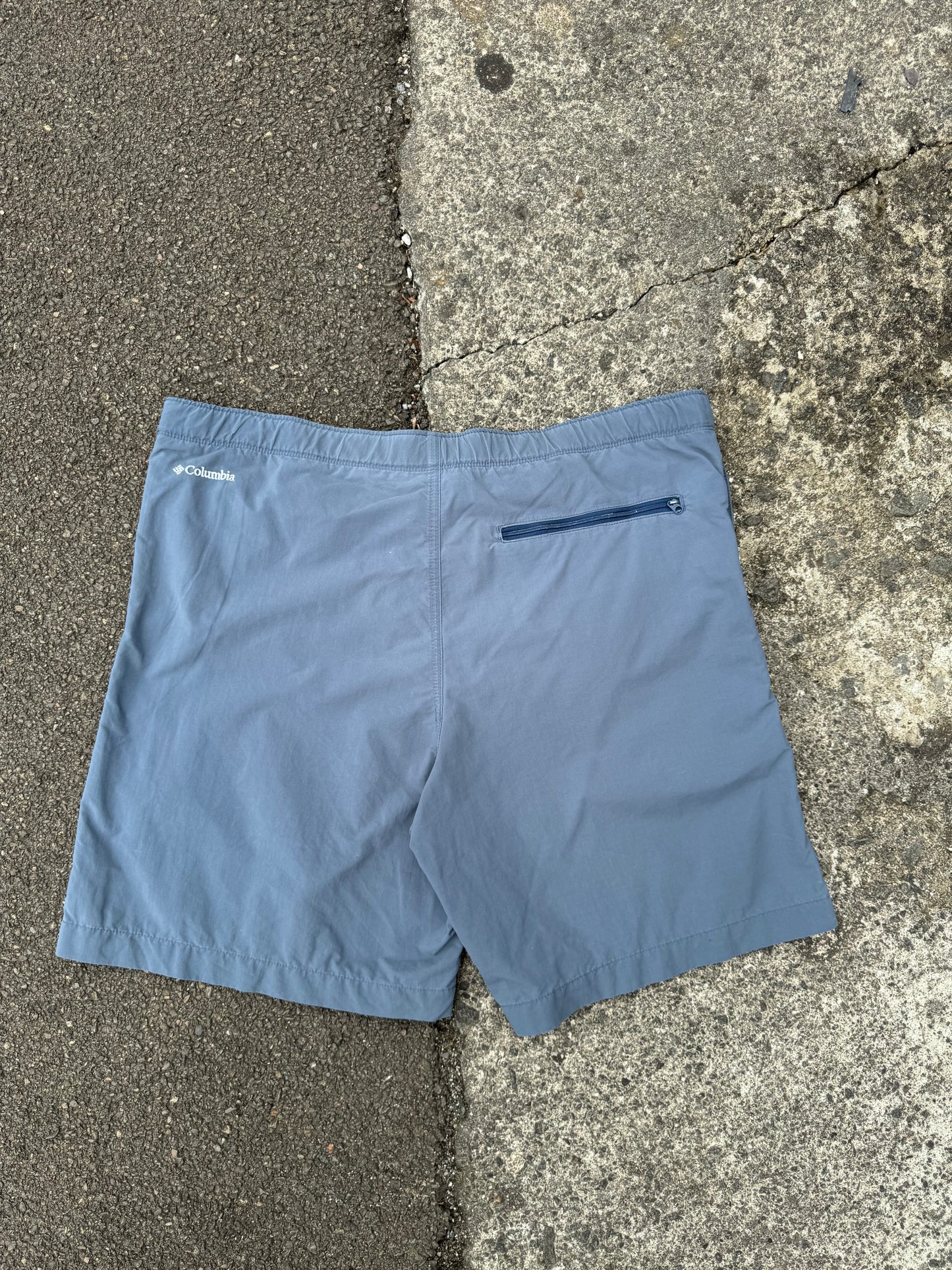 Blue Columbia Belt Shorts