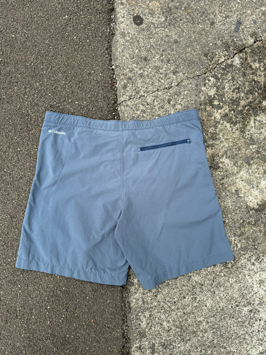 Blue Columbia Belt Shorts