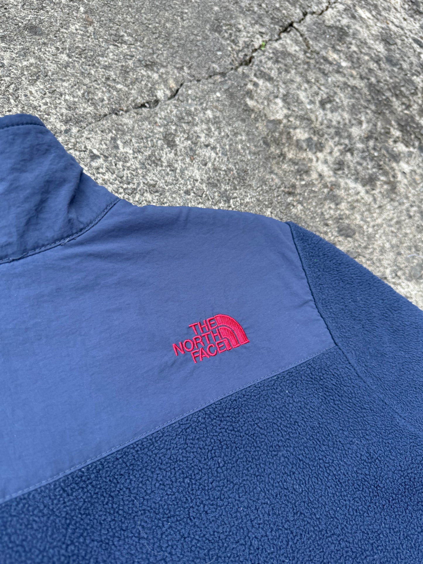 North Face Navy Fleece Jacket
