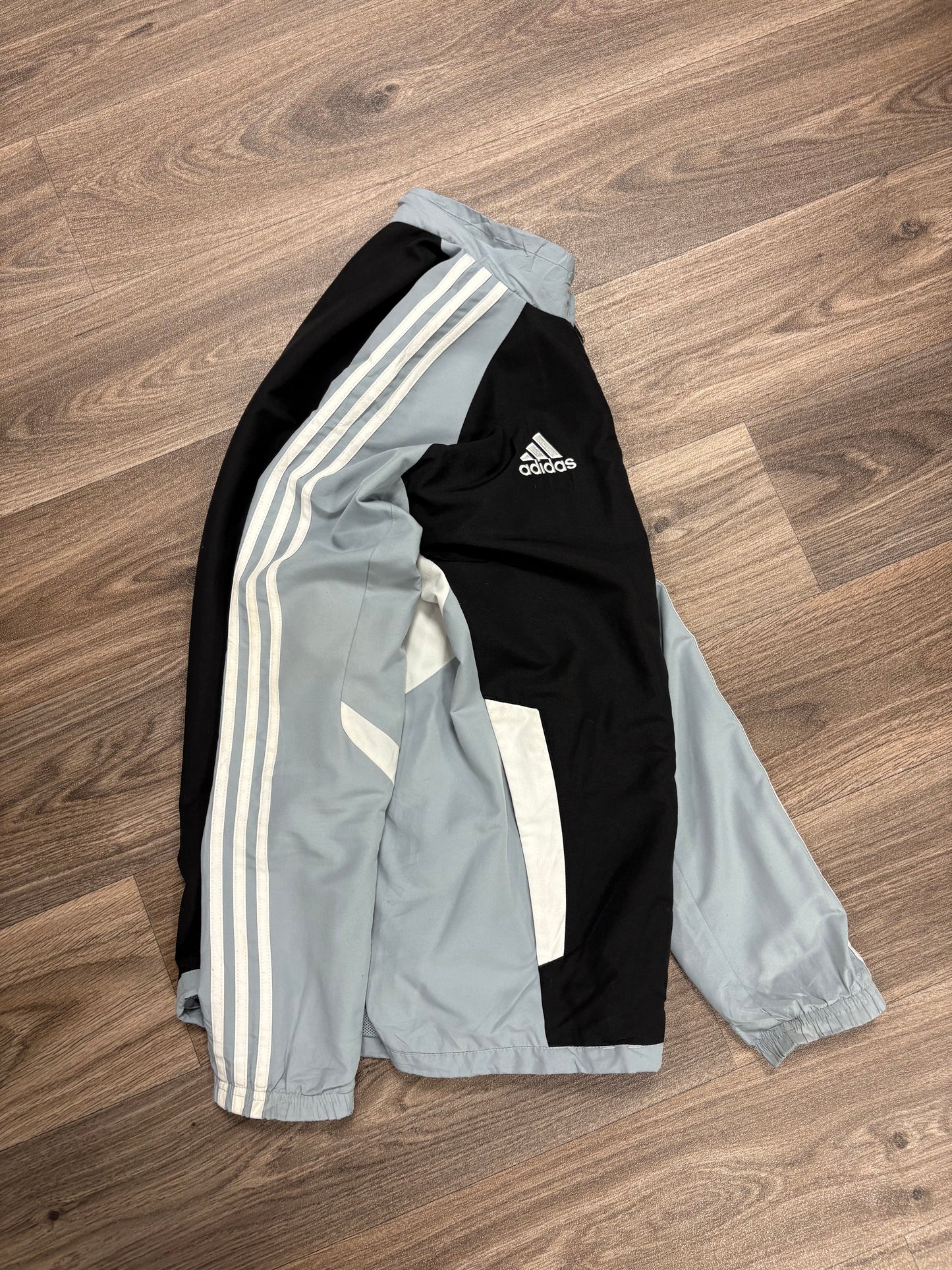 Vintage Adidas Grey Zip Track Jacket