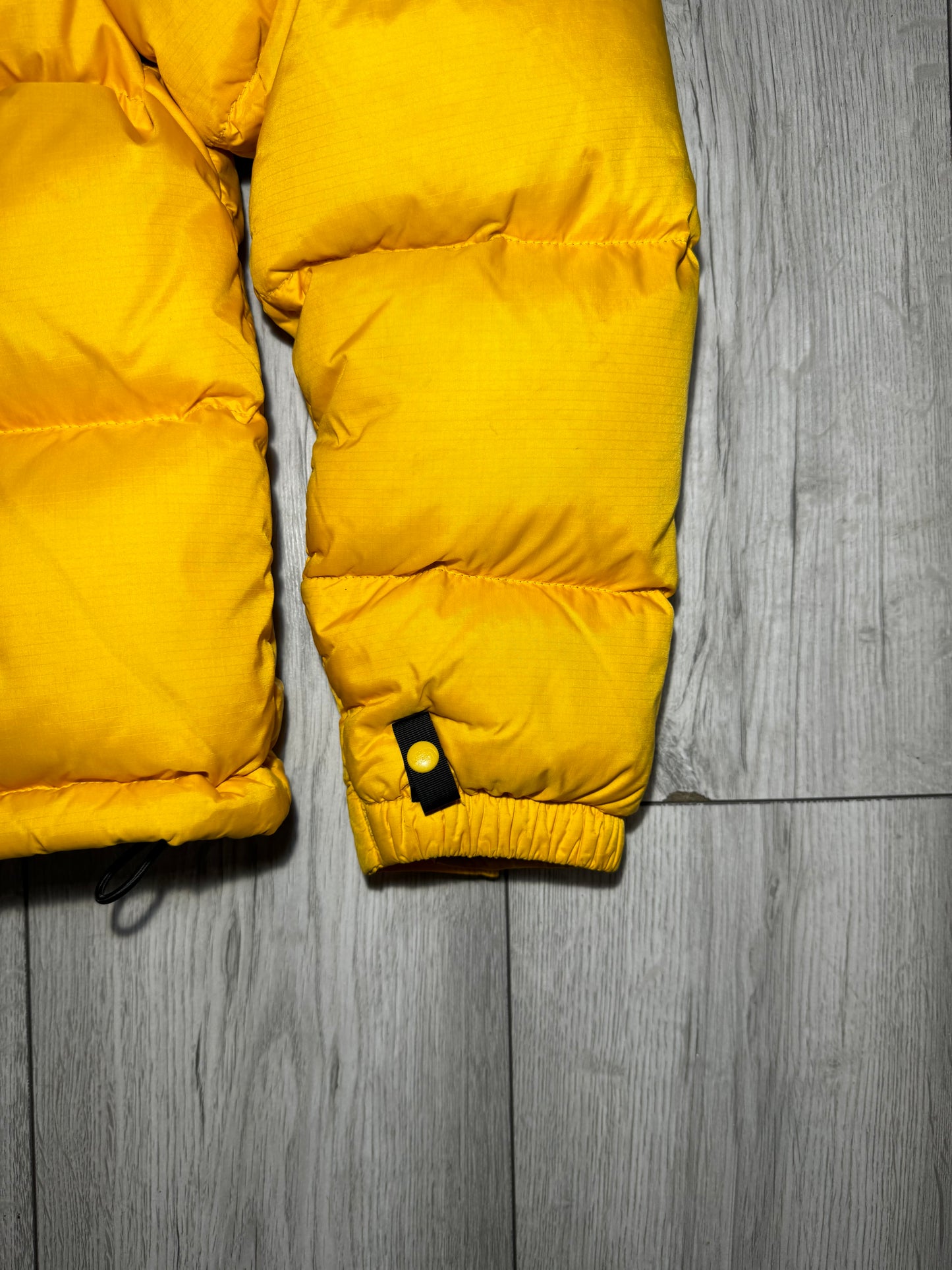 North Face Yellow 1996 Retro Nuptse Puffer Jacket