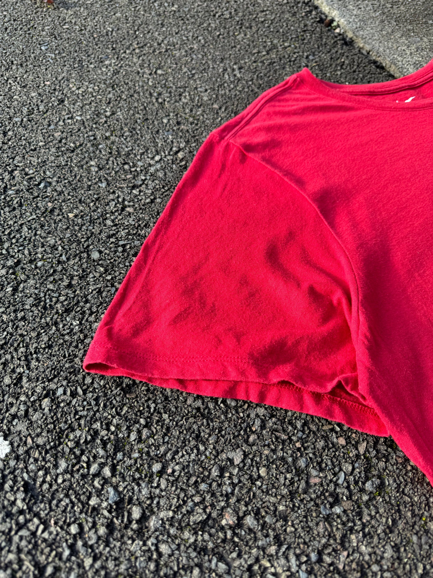 Red Nike Air Graphic Tee