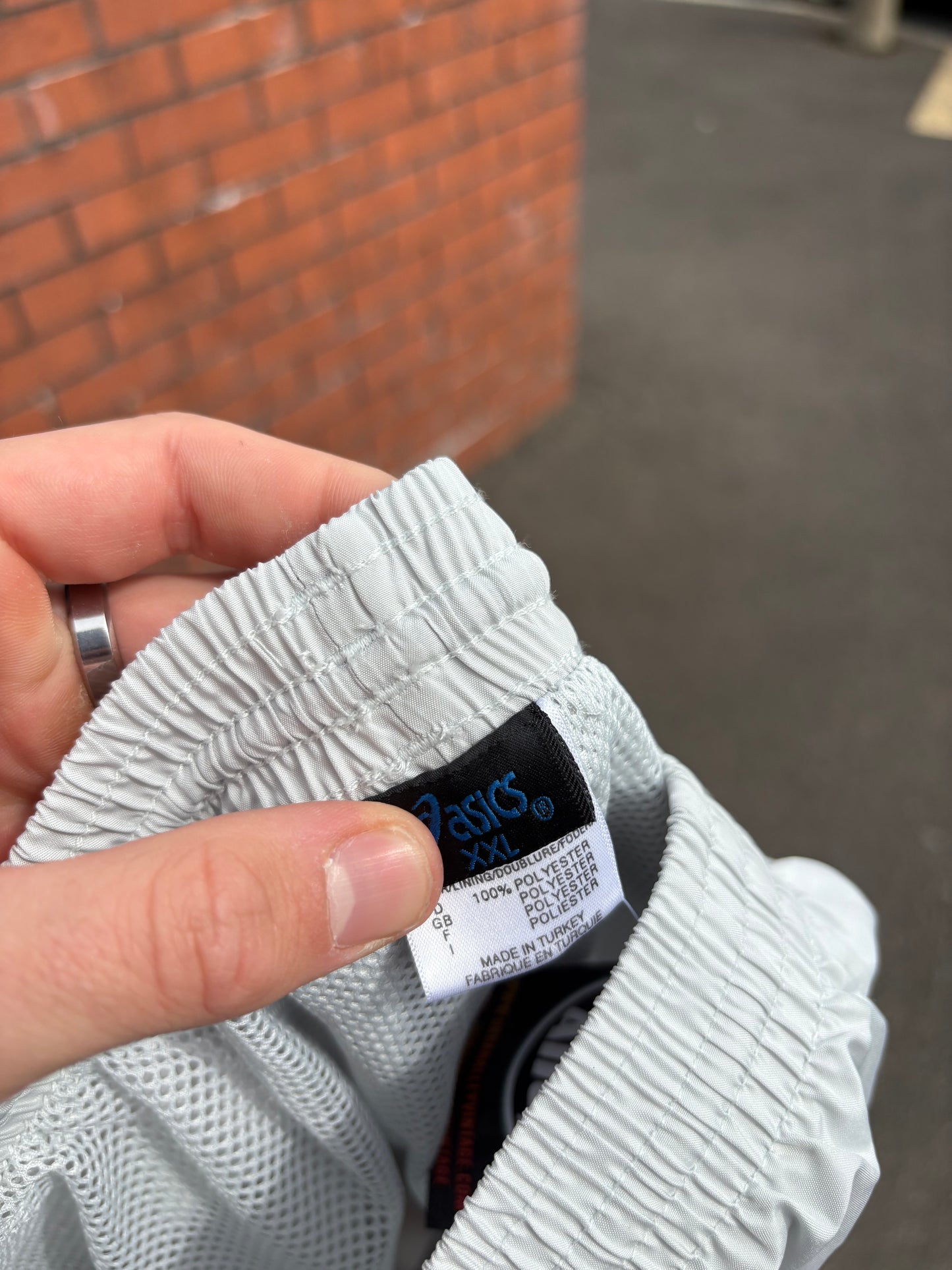 Vintage Asics Grey Track Pants BNWT