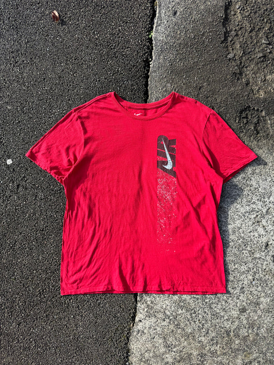 Red Nike Air Graphic Tee