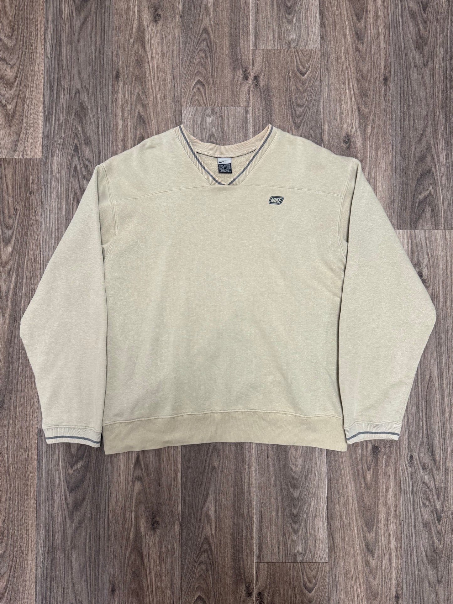 Vintage Beige Nike Sweatshirt