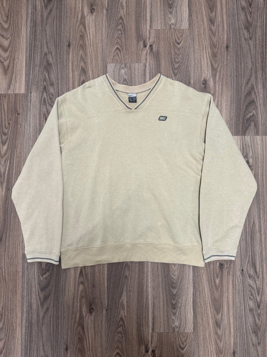 Vintage Beige Nike Sweatshirt