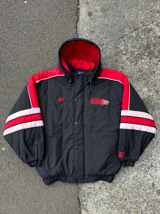 Vintage Georgia Bulldogs Starter Puffer Jacket