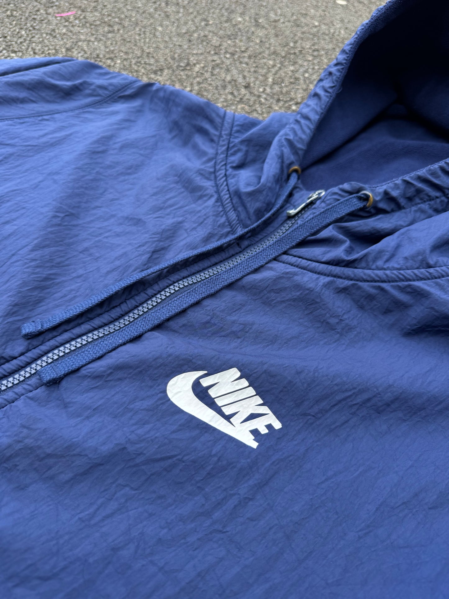Nike Blue Fleece Zip Hoodie