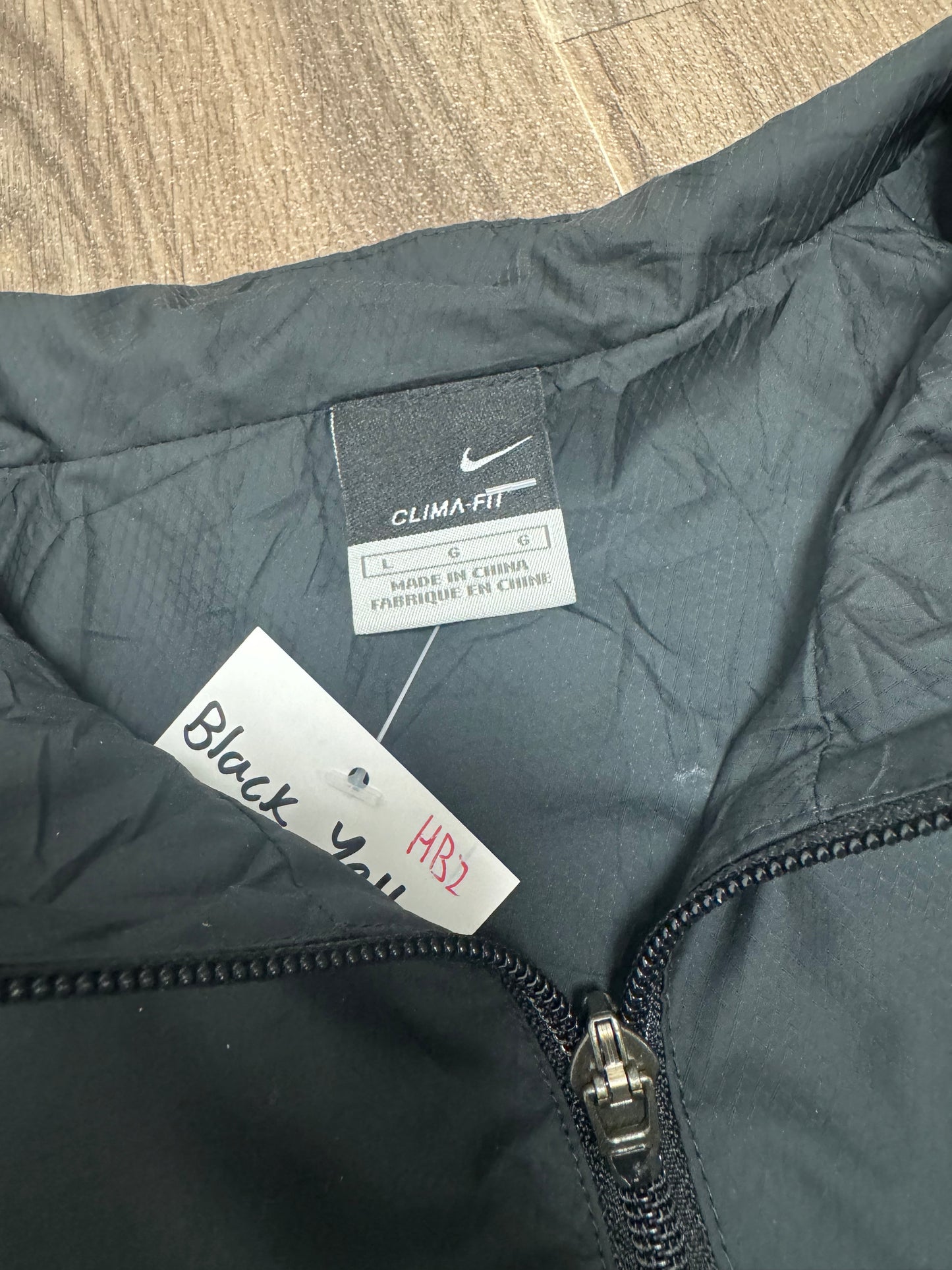 Black And Yellow White Nike Jacket
