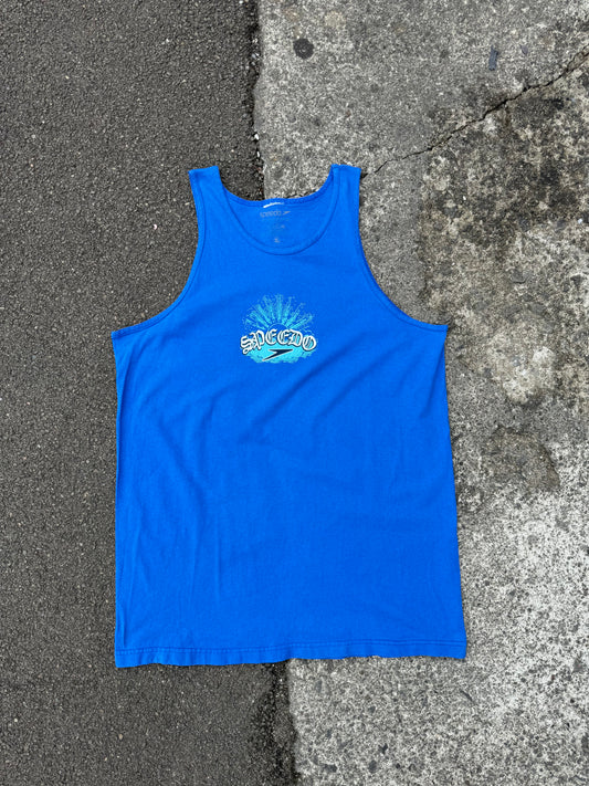 Vintage Blue Speedo Surf Vest
