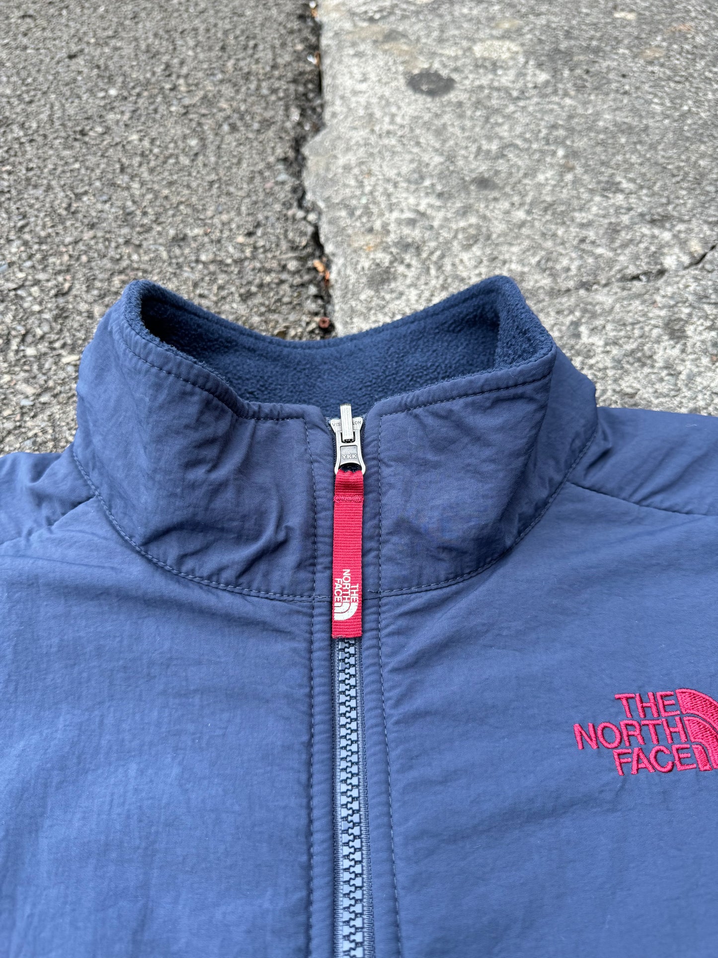North Face Navy Fleece Jacket