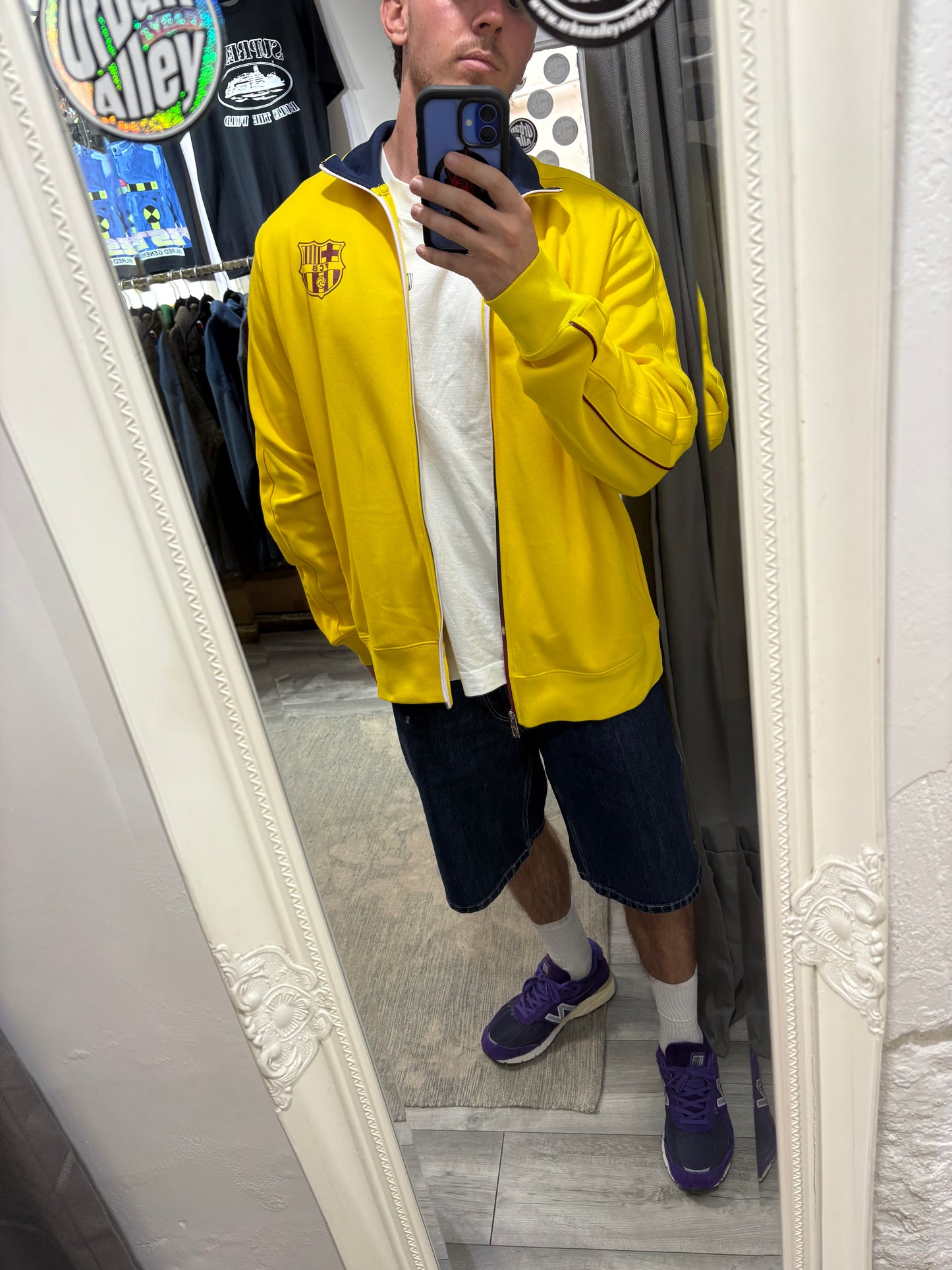 Nike Barcelona F.C Yellow Track Jacket