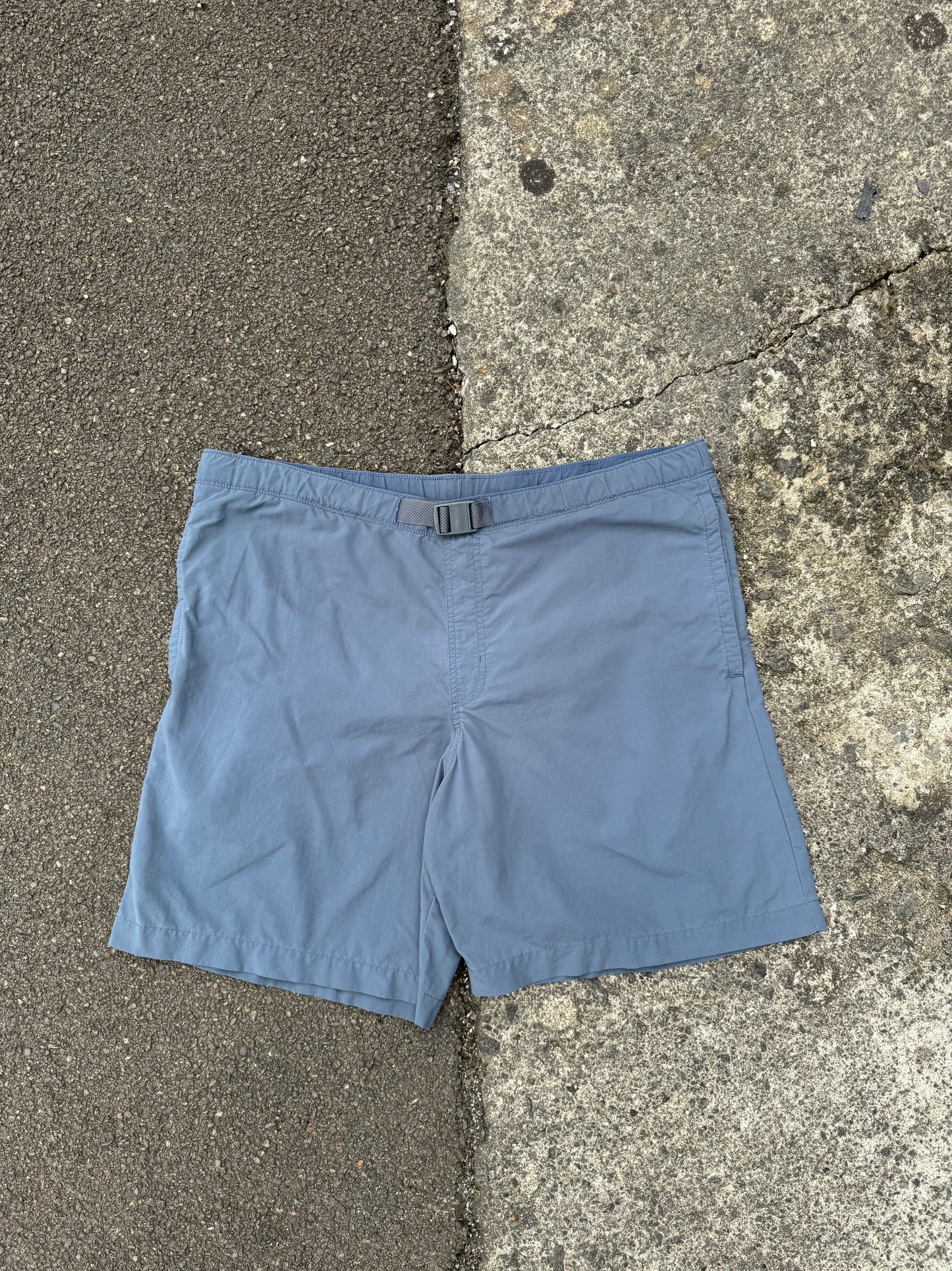 Blue Columbia Belt Shorts
