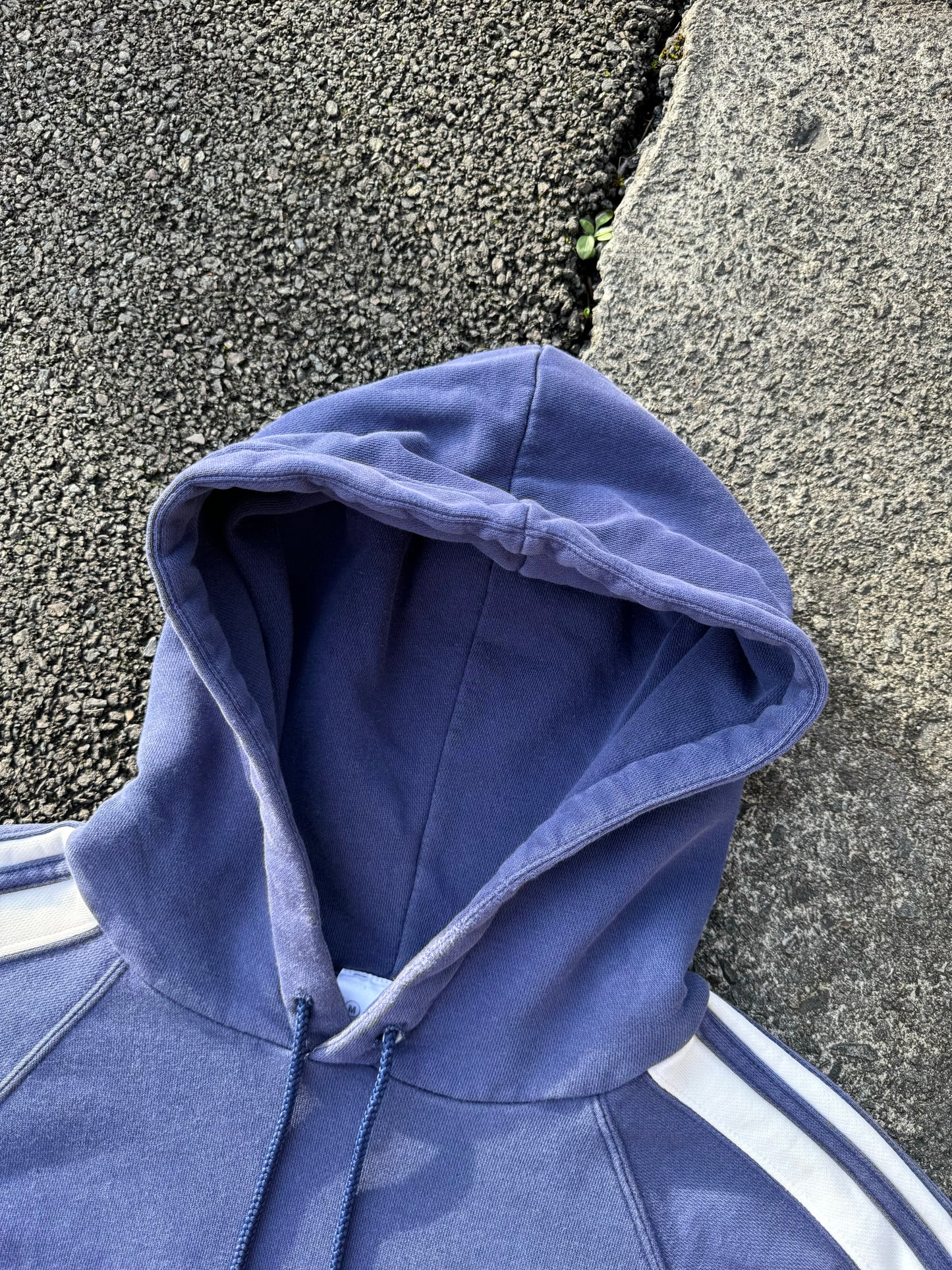 Vintage Adidas 3 Stripe Hoodie