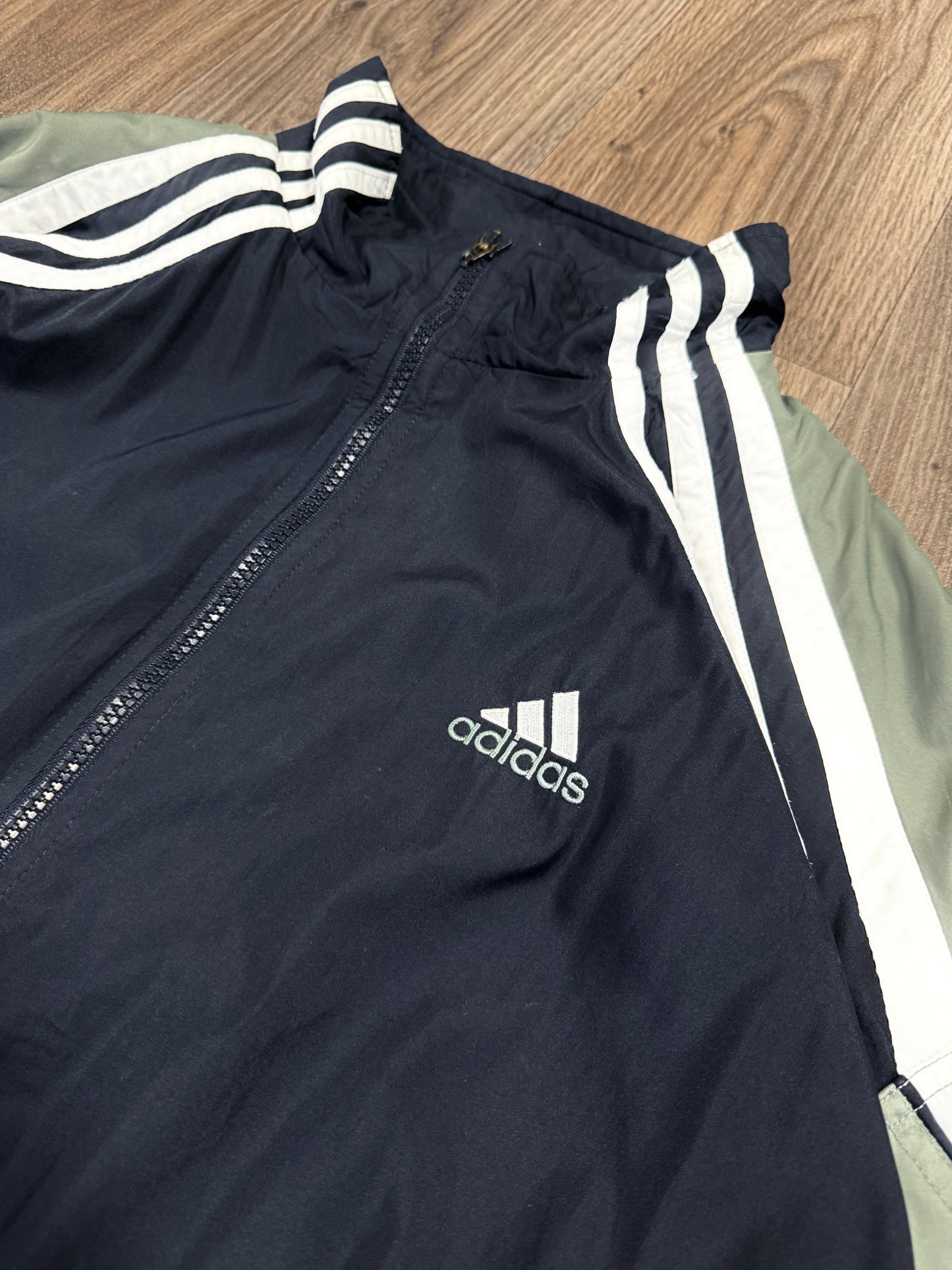 Vintage Adidas Sea Foam Track Jacket