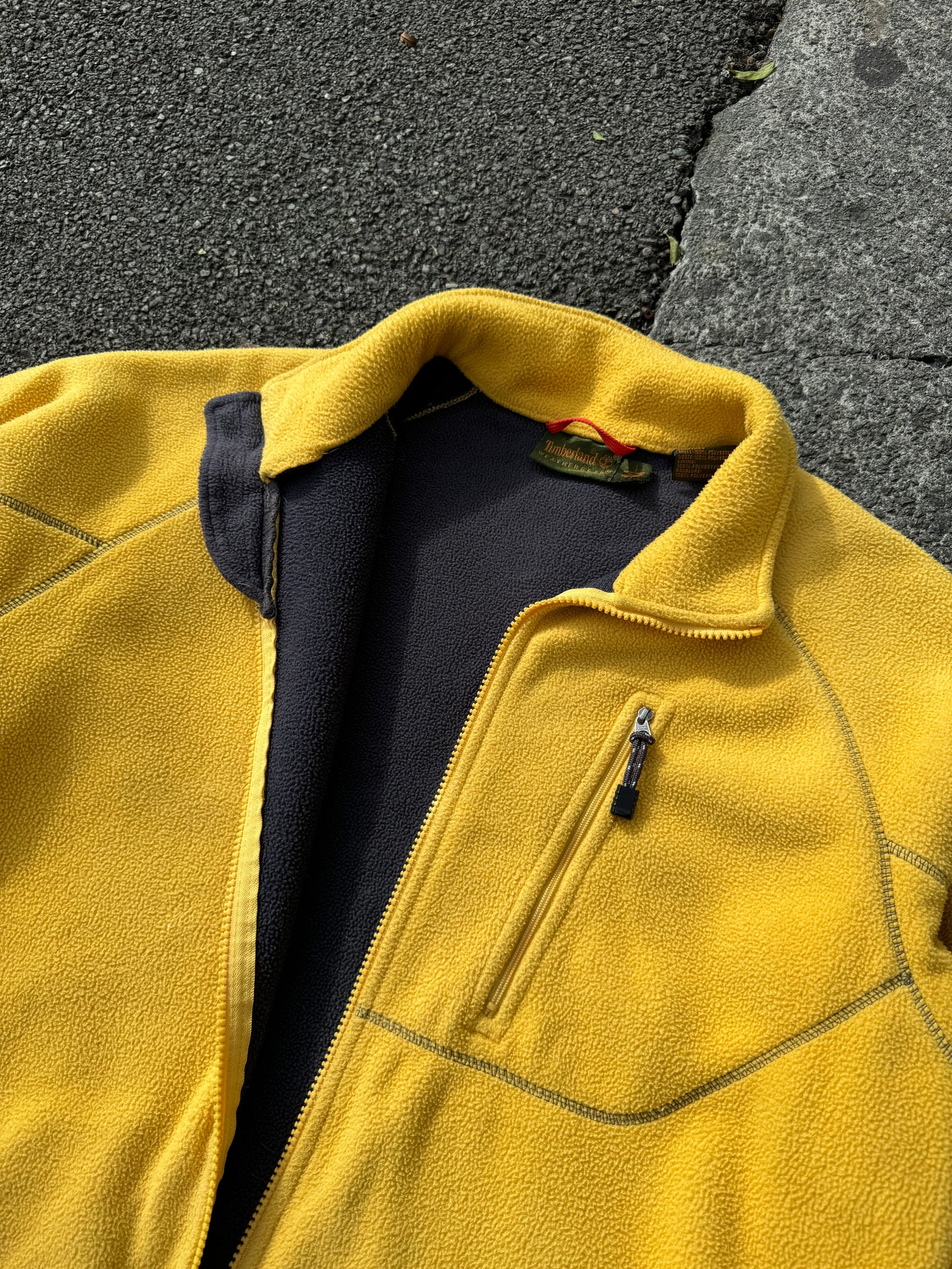 Vintage Timberland Zip Fleece