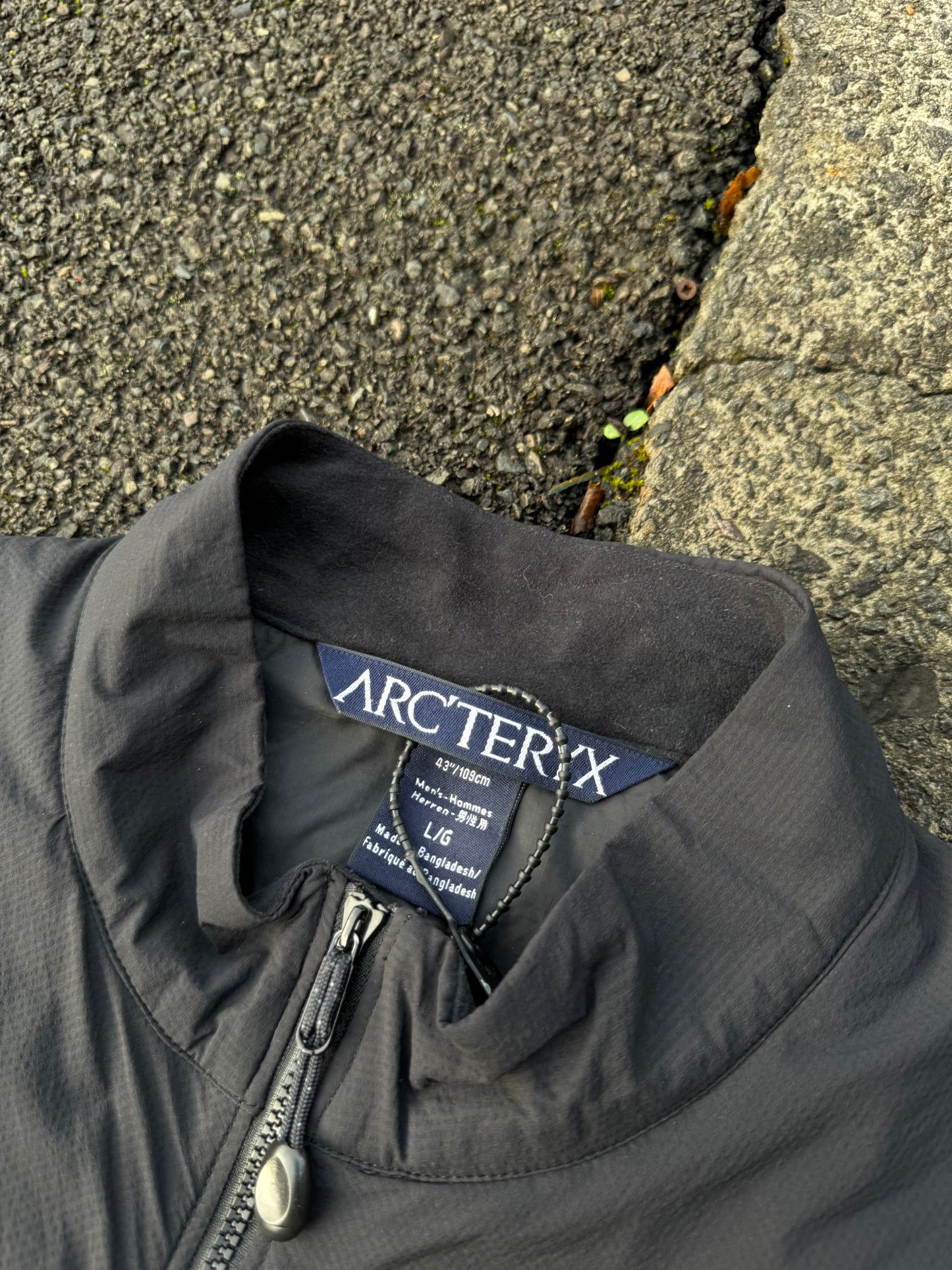 Arcteryx Black Atom Vest