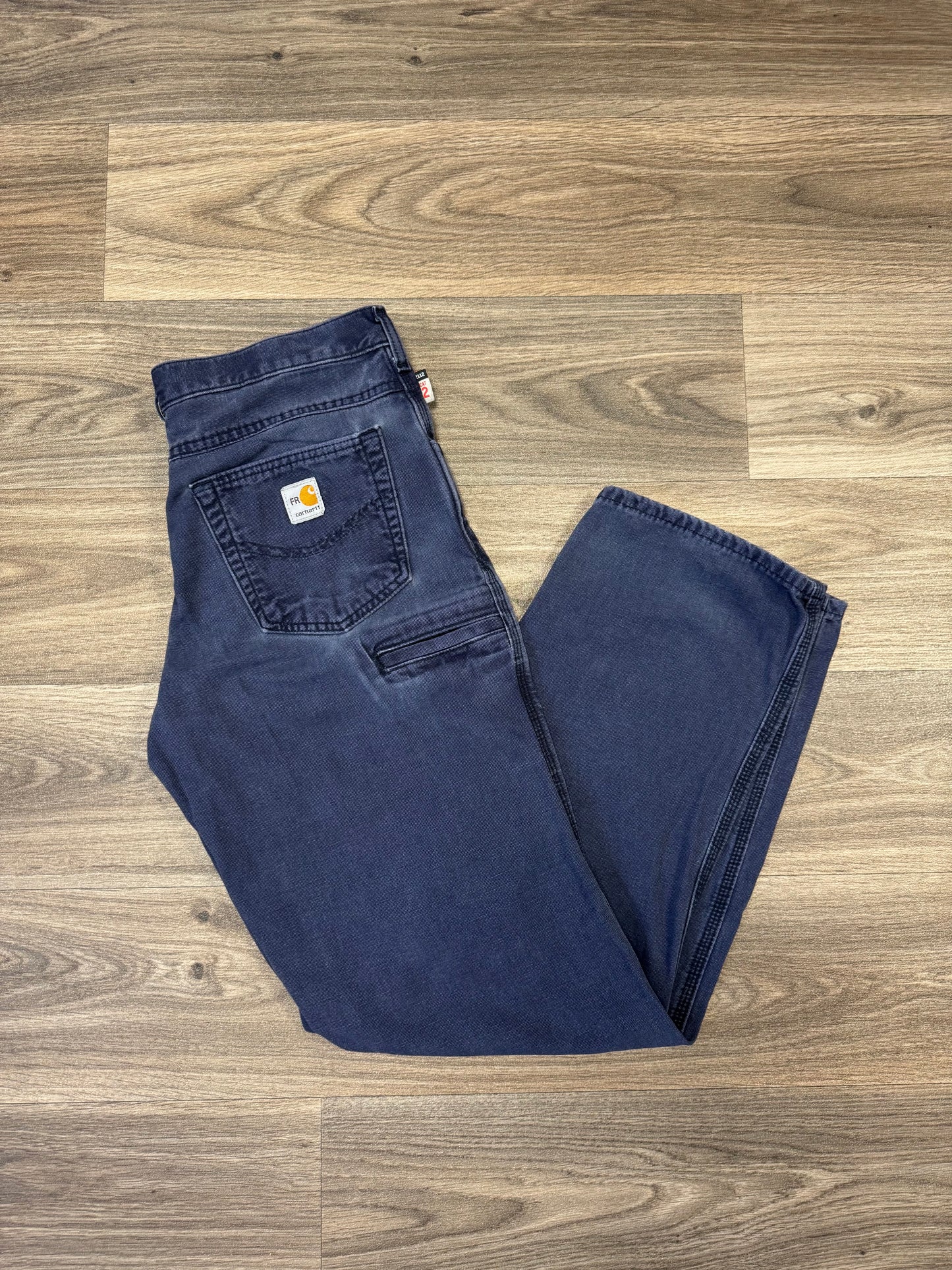 Carhartt FR Washed Blue Denim Jeans