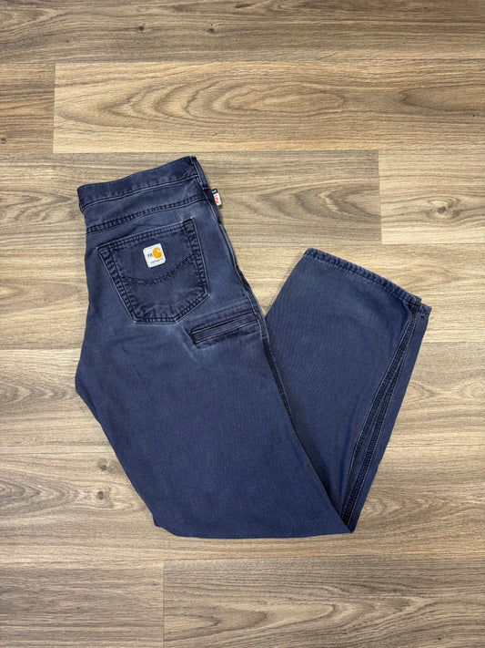 Carhartt FR Washed Blue Denim Jeans