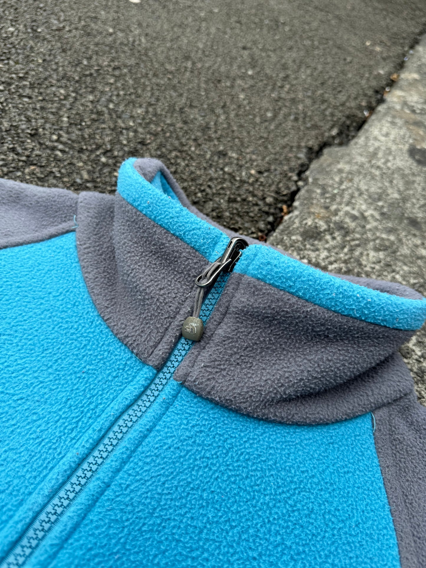 North Face Blue Fleece Jacket