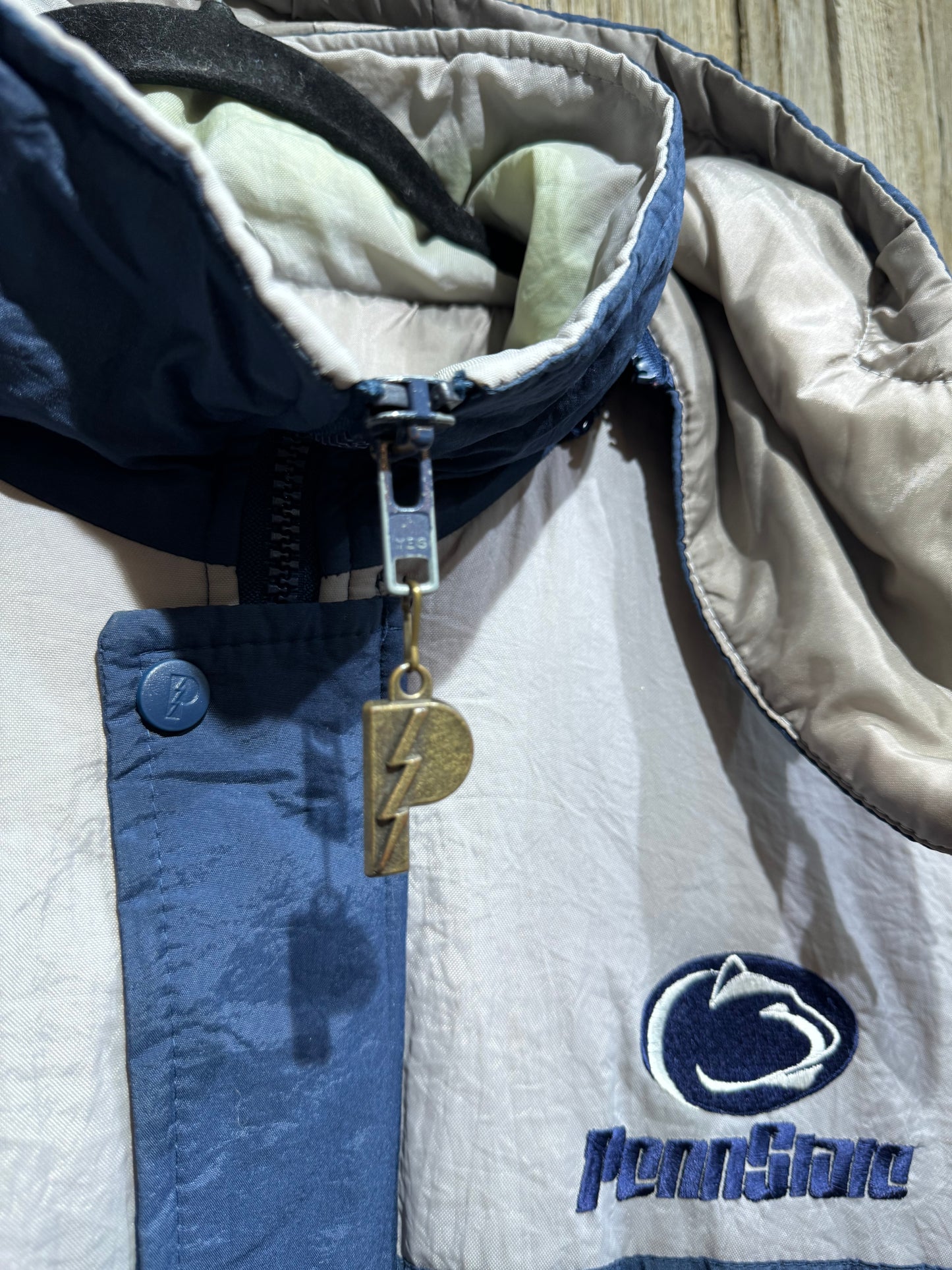Vintage Penn State Pro Puffer Jacket