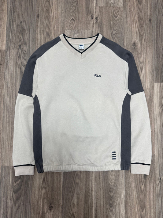 Vintage Fila Beige Sweatshirt