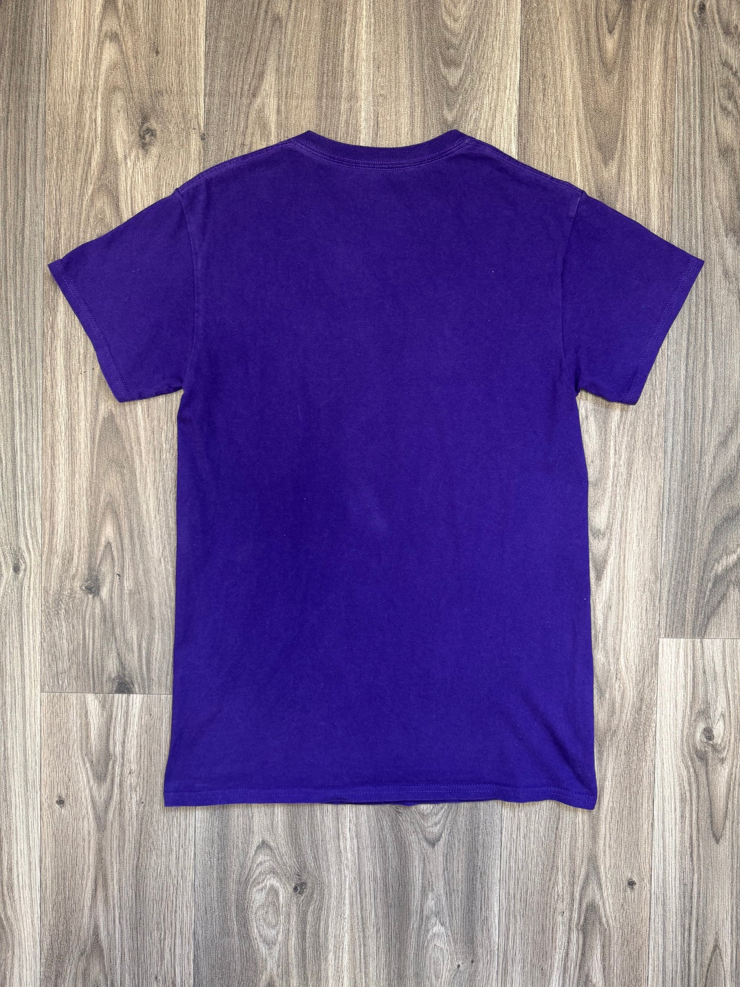 Route One Embroidered Purple Tee