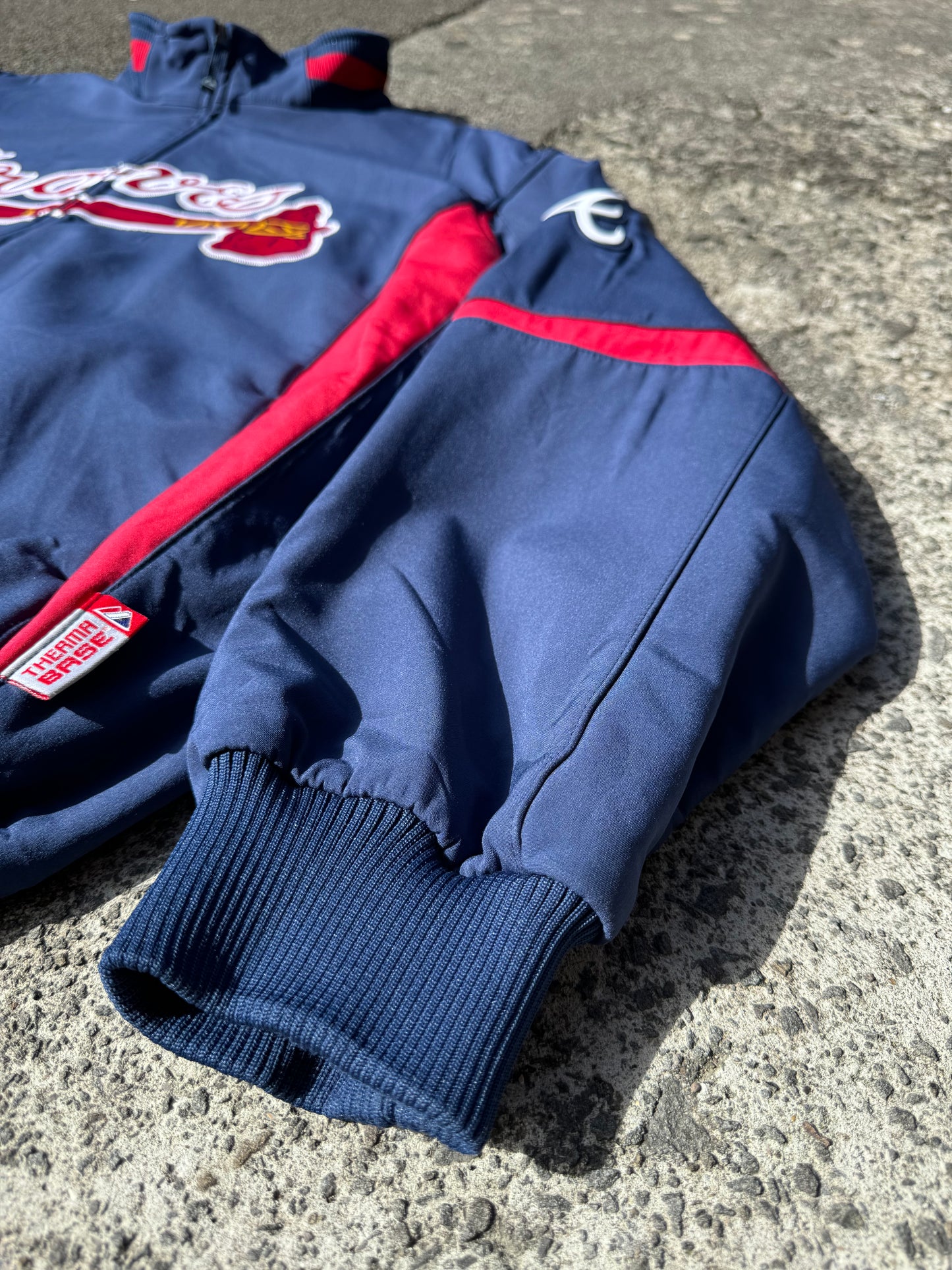 Atlanta Braves MLB Navy Softshell Fleece