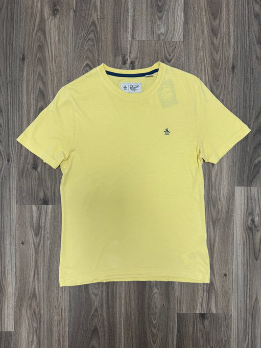 Embroidered Penguin Yellow Tee
