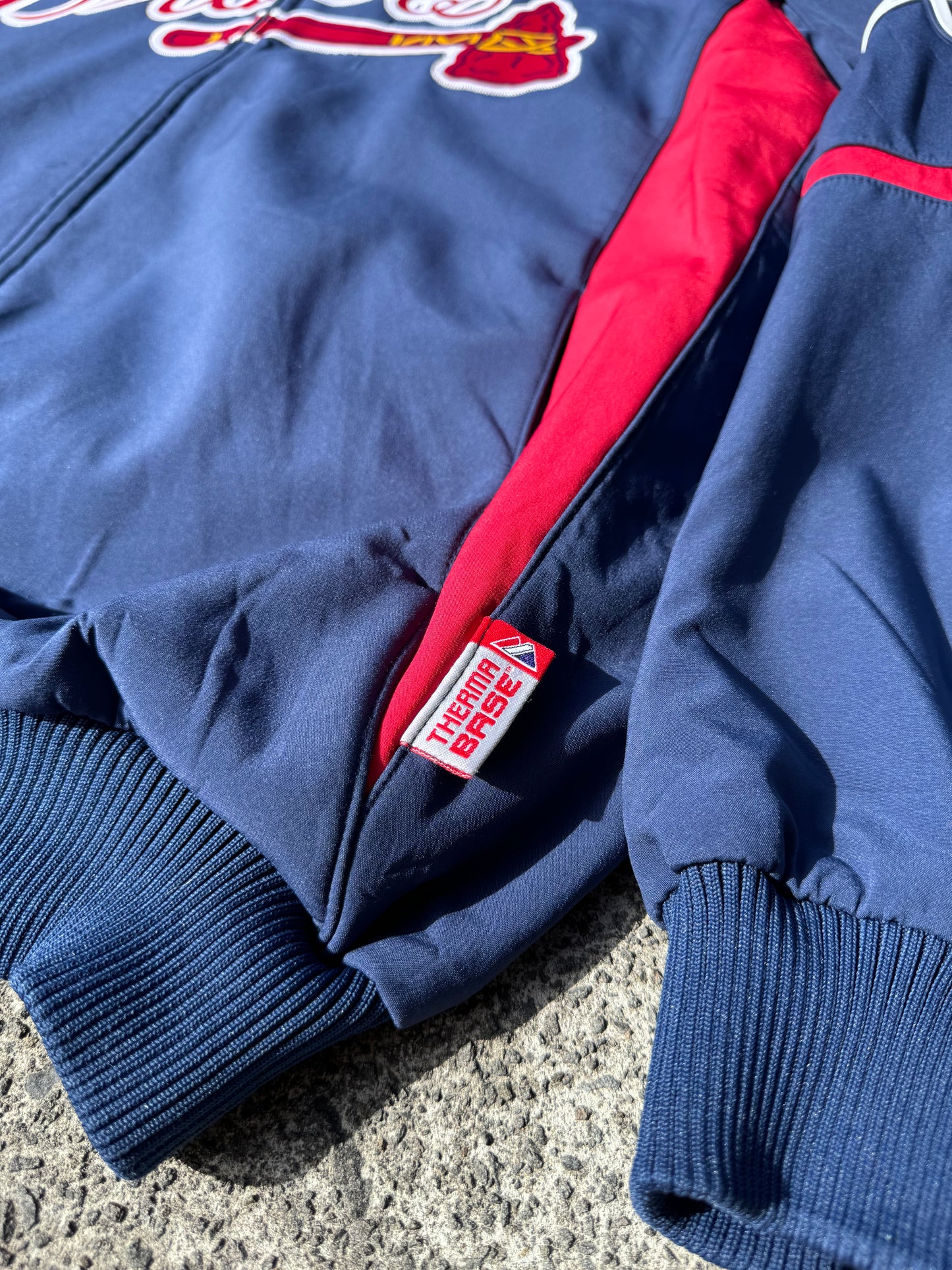 Atlanta Braves MLB Navy Softshell Fleece
