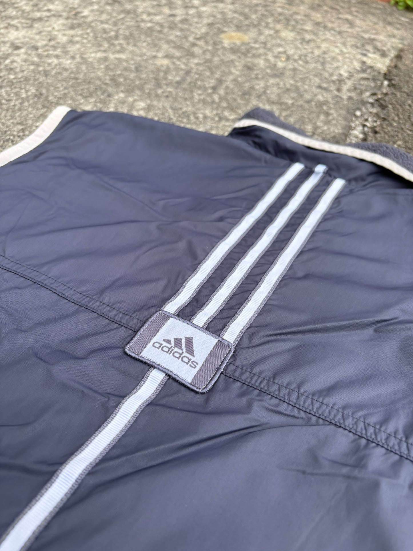 Y2K Adidas Fleece Gillet