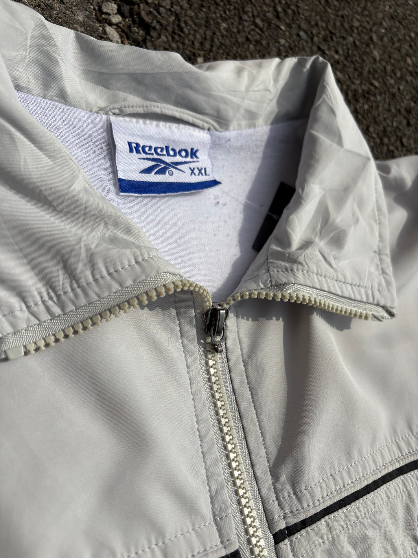 Vintage Reebok Grey Track Jacket
