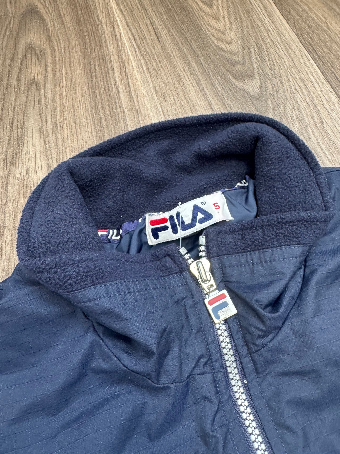 FILA Navy And Green Jacket