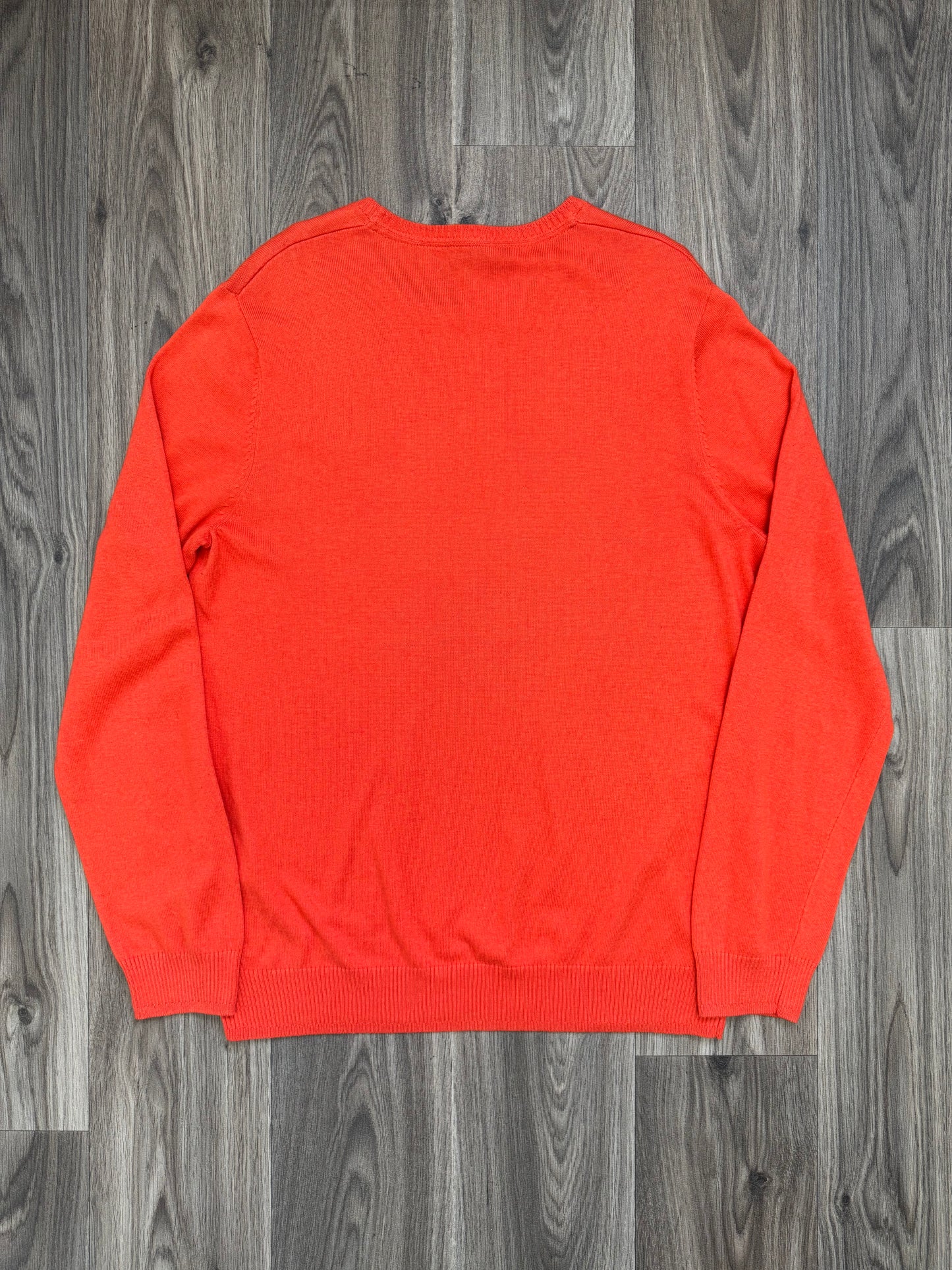 Vintage Embroidered Quiksilver Orange Sweatshirt