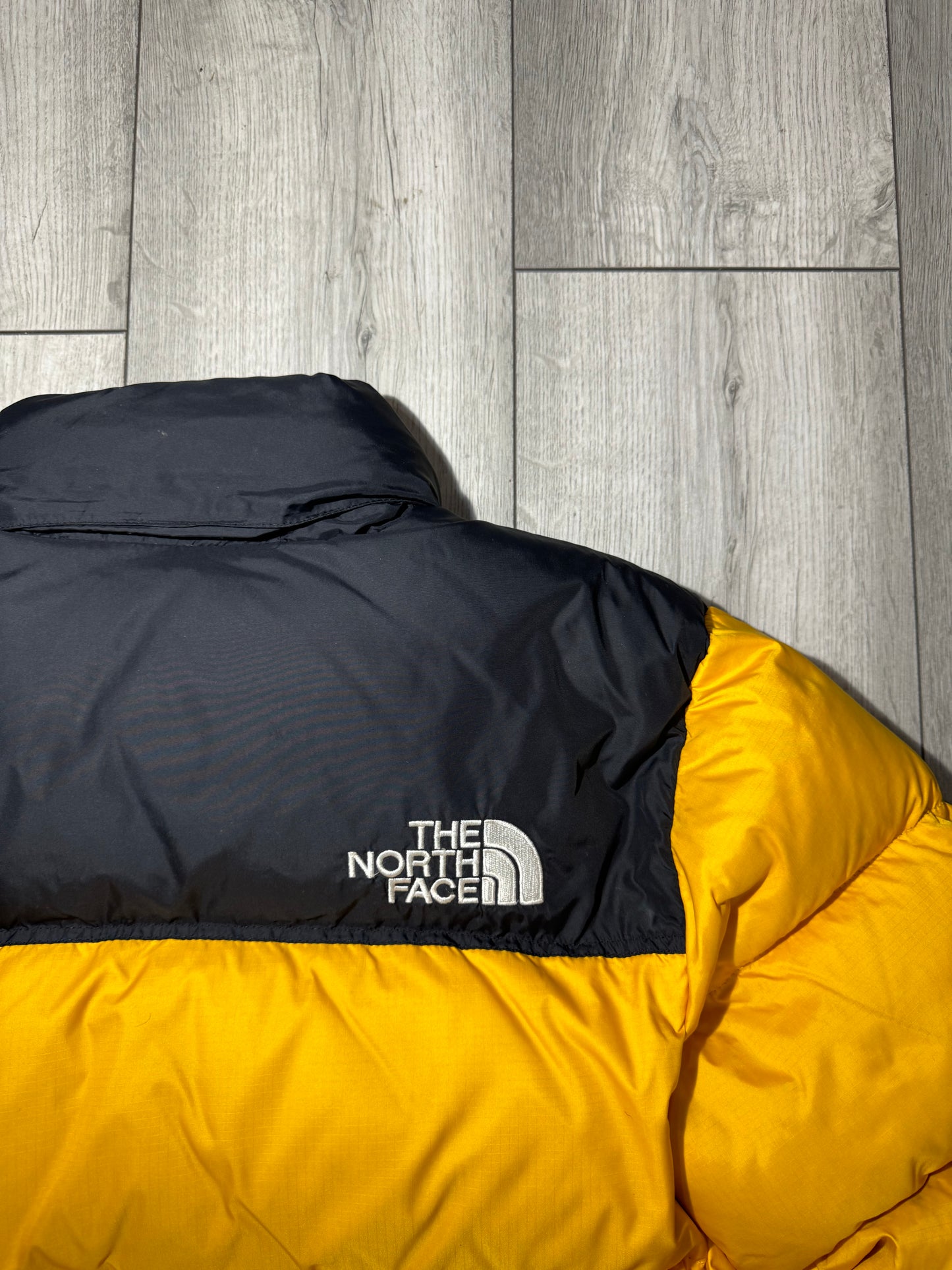 North Face Yellow 1996 Retro Nuptse Puffer Jacket
