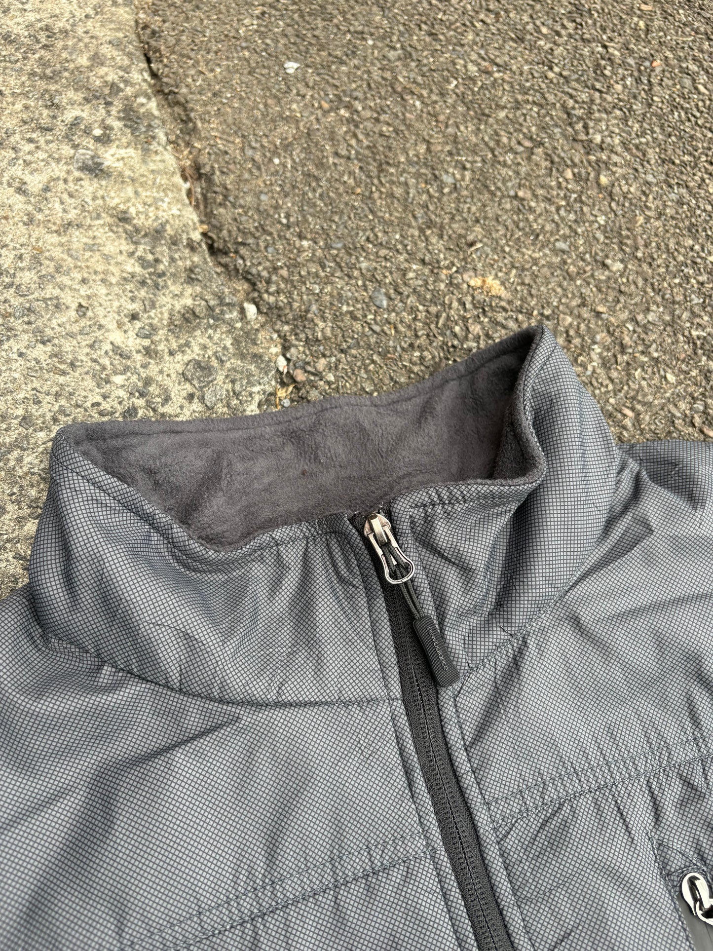 New Balance Grey Zip Fleece Jacket