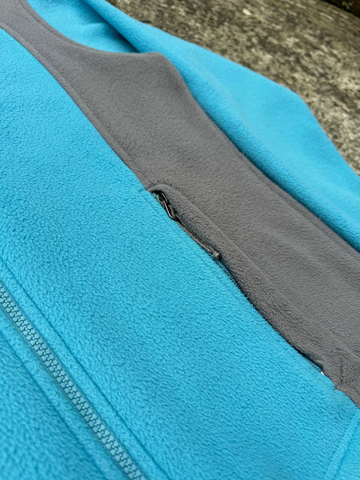 North Face Blue Fleece Jacket