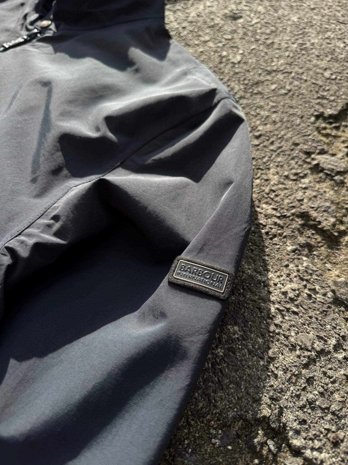 Barbour Navy Runnel Bomber Jacket